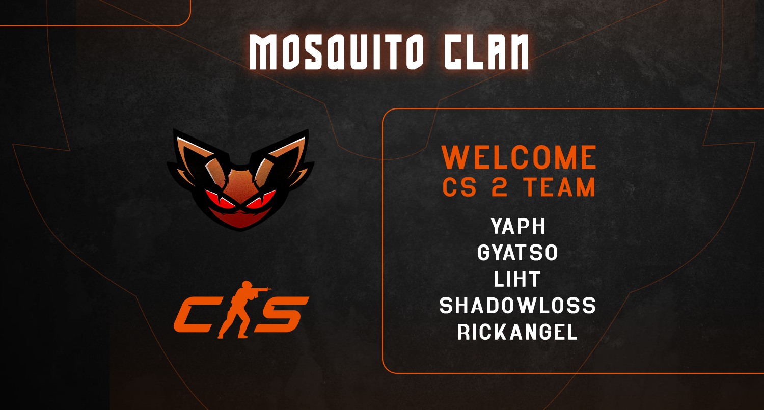 Image Mosquito Clan Unveils Its CS2 Roster!